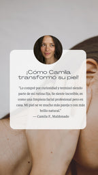 Skin Scrubber LED - Limpiador Facial Ultrasónico Uruguay