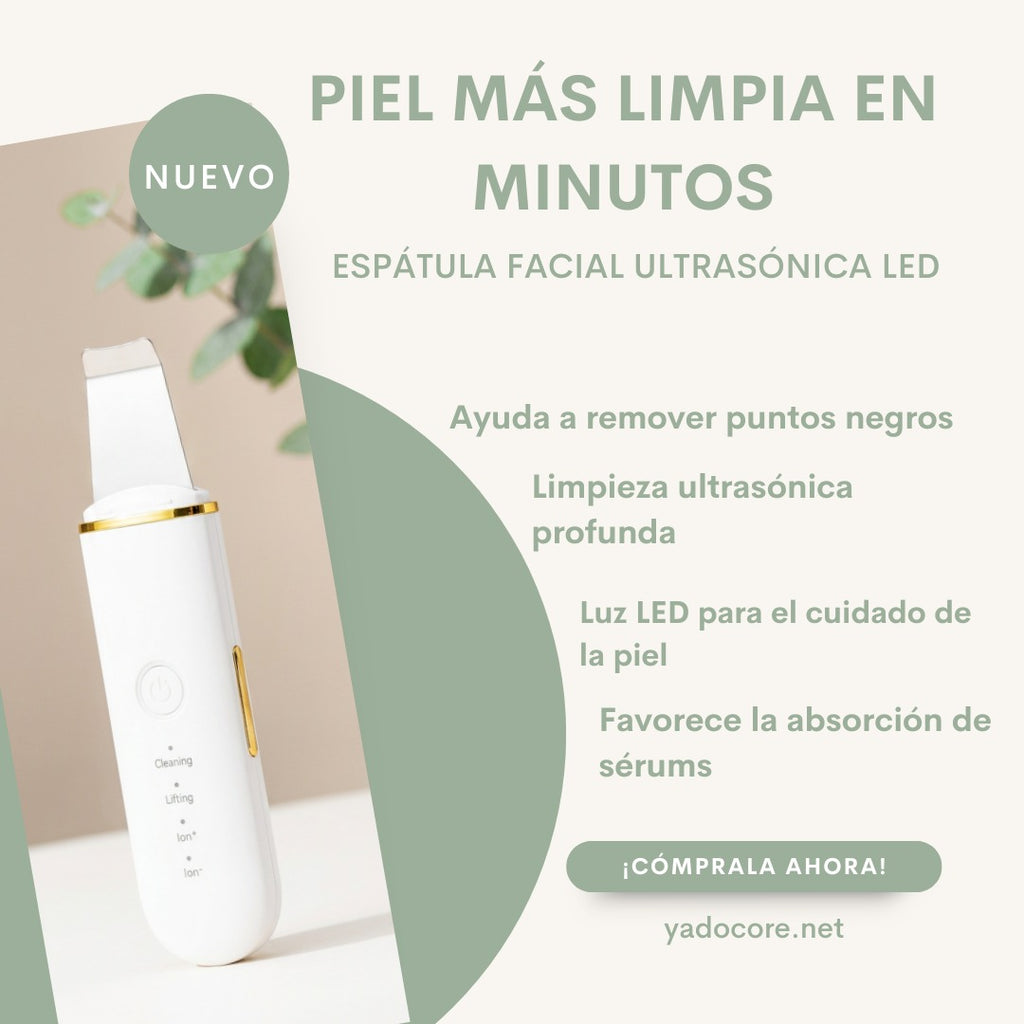 Espátula Ultrasónica Facial 4 en 1 | YADOCORE Uruguay