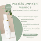 Espátula Ultrasónica Facial 4 en 1 | YADOCORE Uruguay
